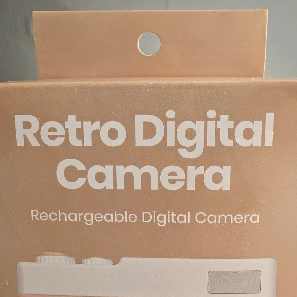 Retro Digital Camera Full HD 1080p Video Rechargeable Selfie Camera  080-17-1702